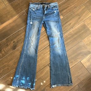 Flying monkey mid rise flare jeans 29 women’s